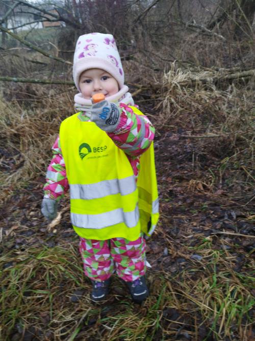 Krmení ptáčků, vycházka ke krmelci